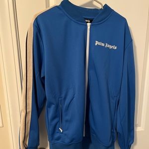 Palm Angels Contrast Trim Bomber Jacket